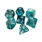 Набор кубиков - Double Color Glitter 7 Dice Set (в ассортименте)